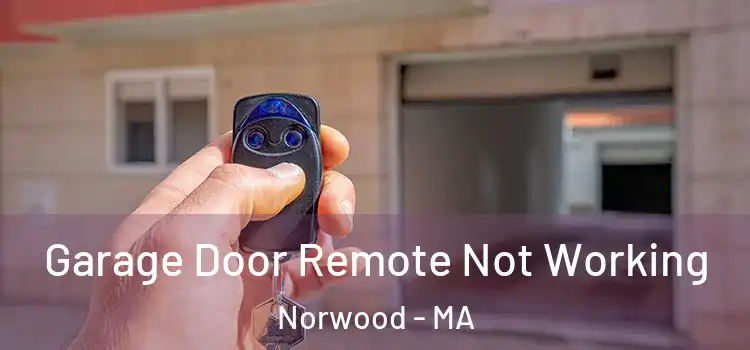  Garage Door Remote Not Working Norwood - MA